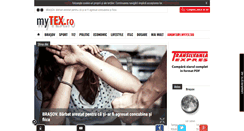 Desktop Screenshot of mytex.ro